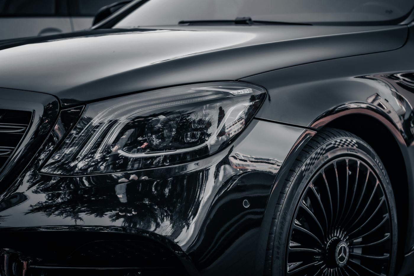 Inter Car Trading — detail van een premium auto